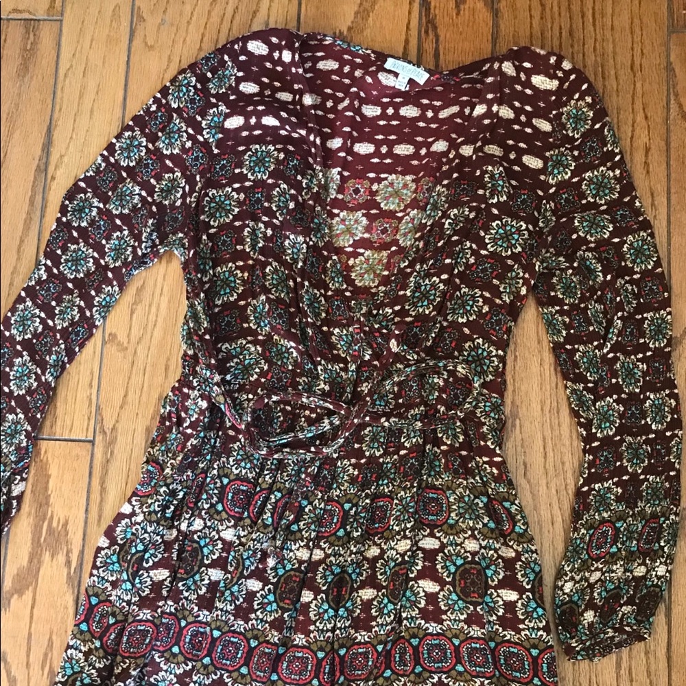Tilly’s bohemian wrap dress